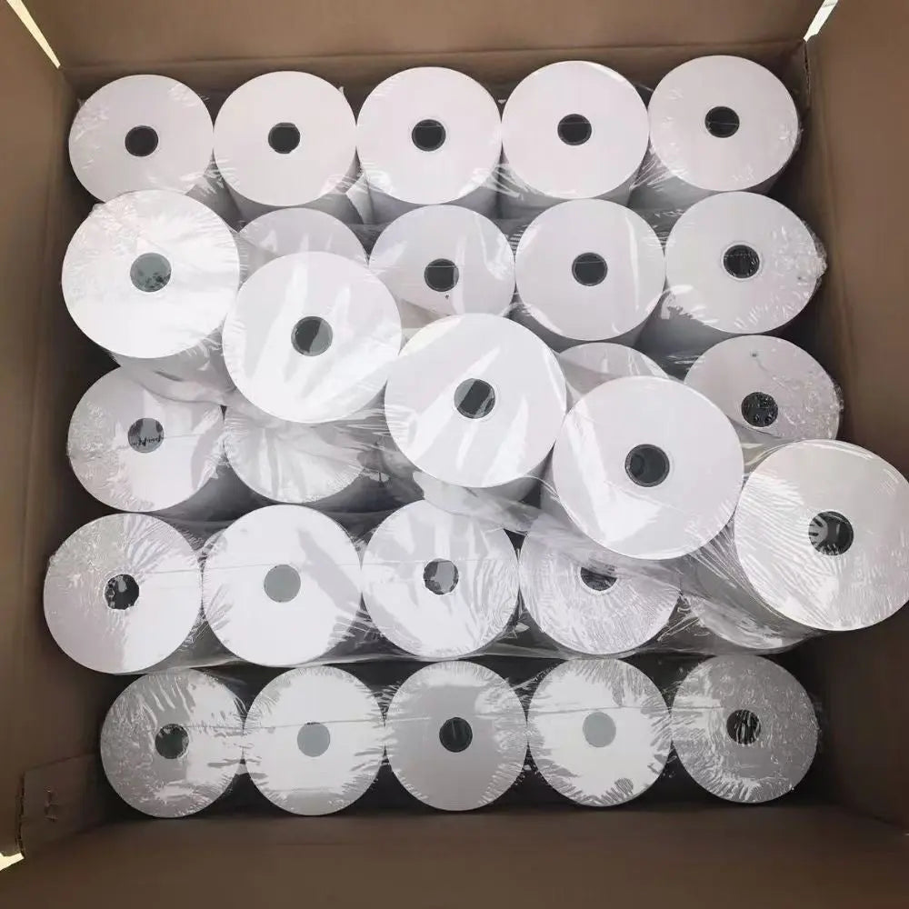Receipt Thermal POS receipt paper Roll 80x80 l 1 BOX=50PIC - LOGICMPOS