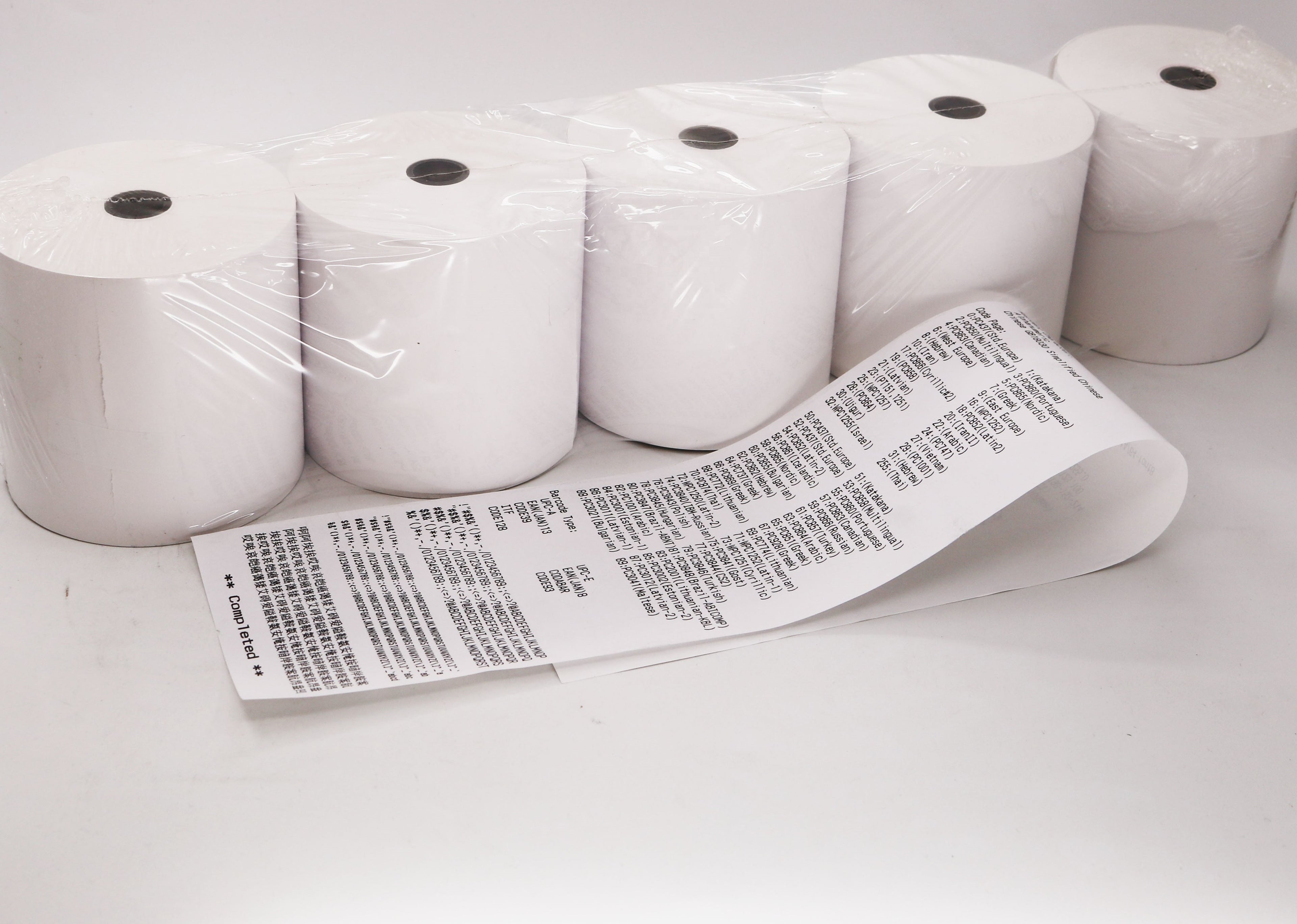 Receipt Thermal POS receipt paper Roll 80x80 l 1 BOX=50PIC