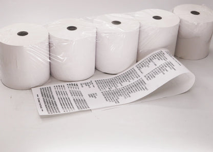 Receipt Thermal POS receipt paper Roll 80x80 l 1 BOX=50PIC - LOGICMPOS