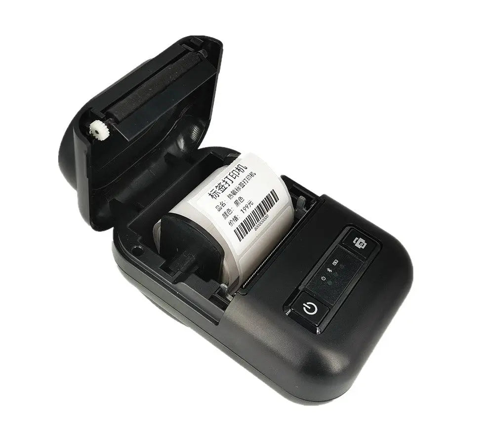 PT260 50mm Bluetooth Thermal Label Printer 203dpi | 57mm Print Width | Commercial & Office Use – Black LOGICMPOS